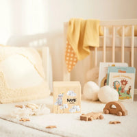 Tirelire en Bois Personnalisée pour Enfant