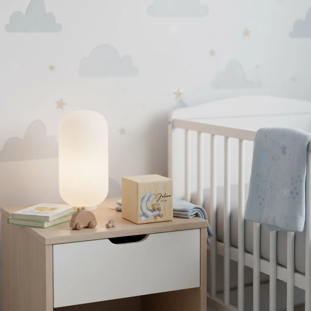 Tirelire en Bois Personnalisée pour Enfant