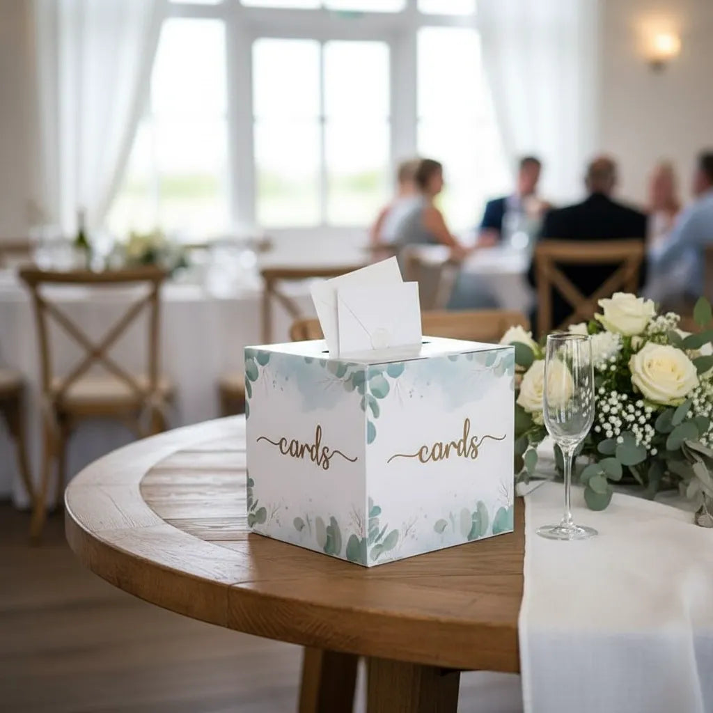 Tirelire en Carton pour Mariage