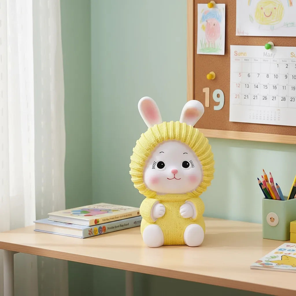 Tirelire Enfant Lapin
