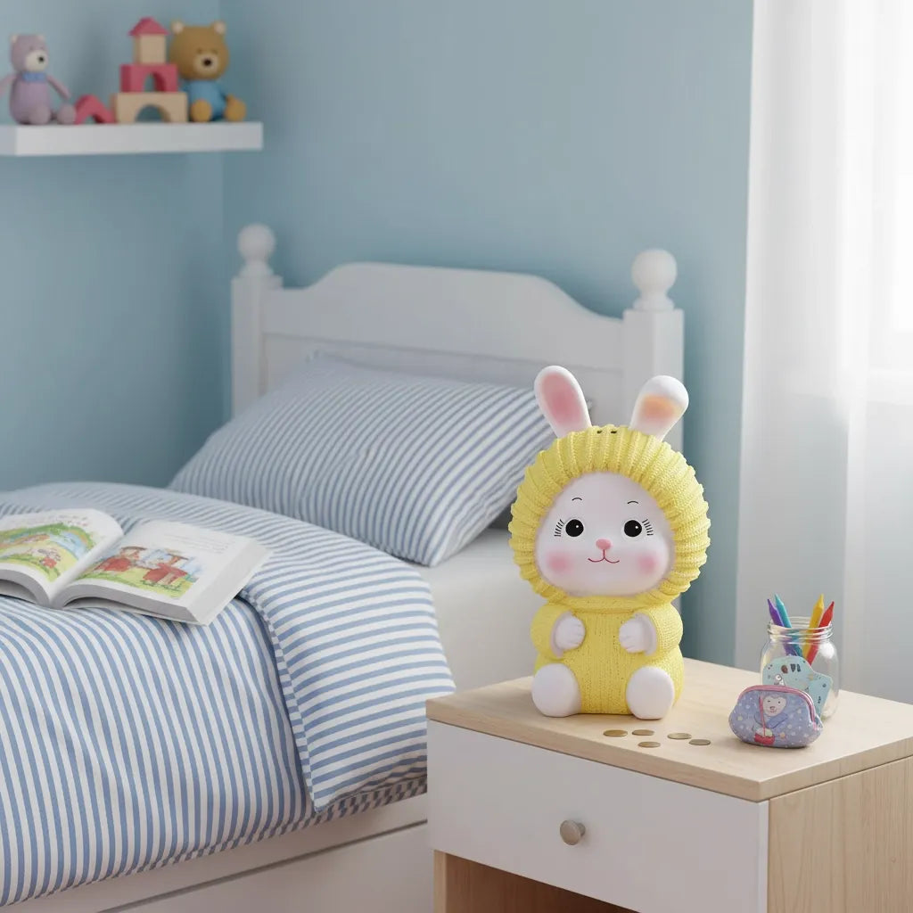 Tirelire Enfant Lapin