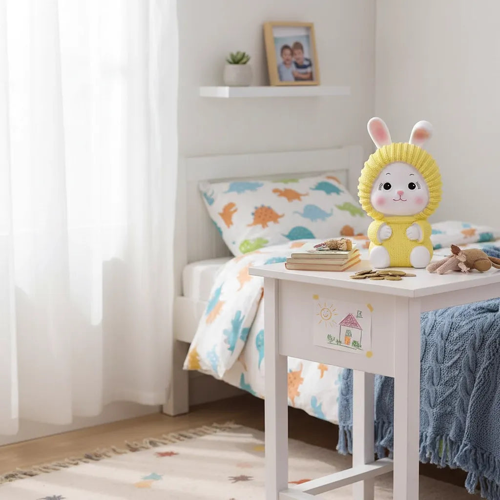 Tirelire Enfant Lapin