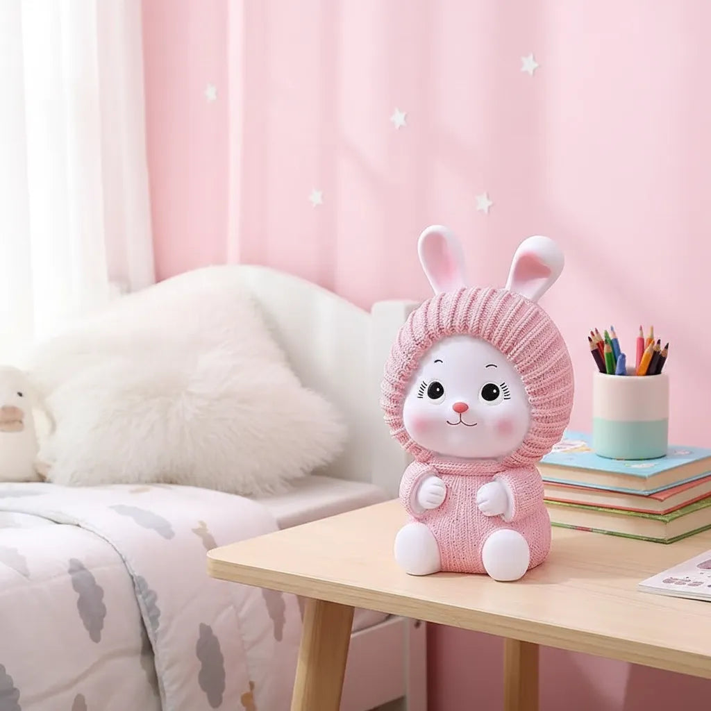 Tirelire Enfant Lapin