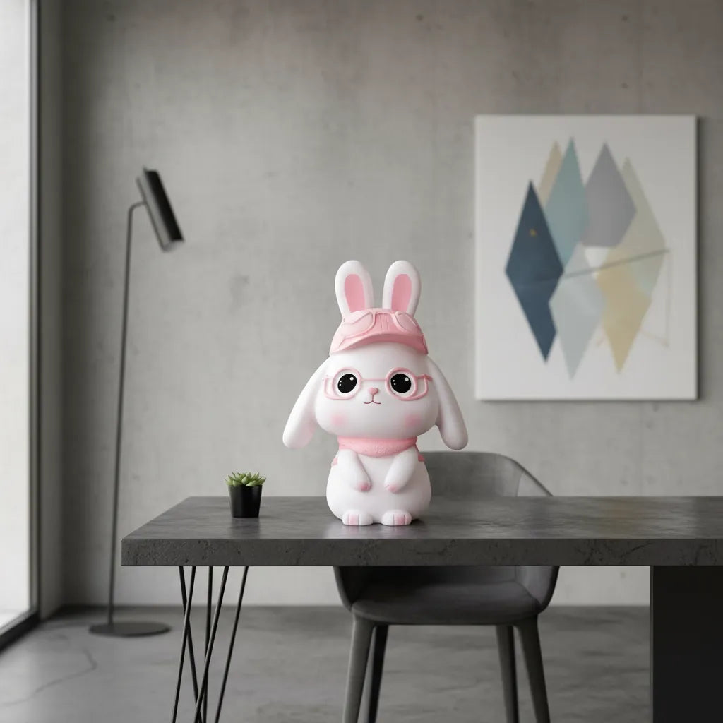Tirelire Enfant Lapin