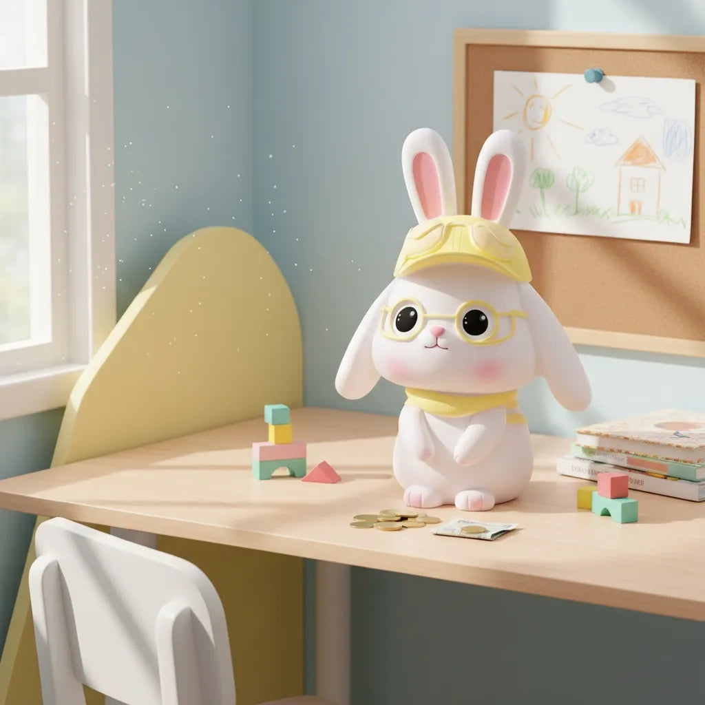 Tirelire Enfant Lapin