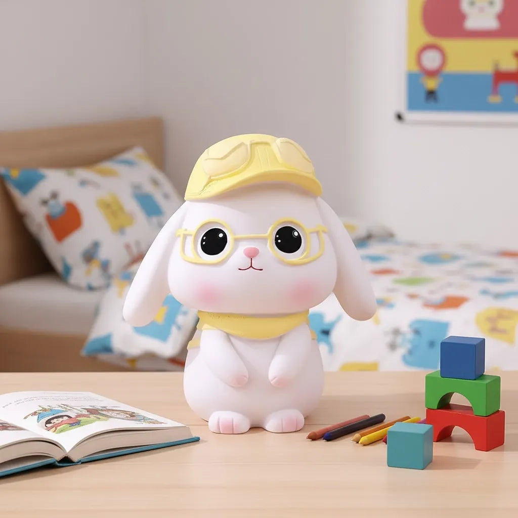 Tirelire Enfant Lapin