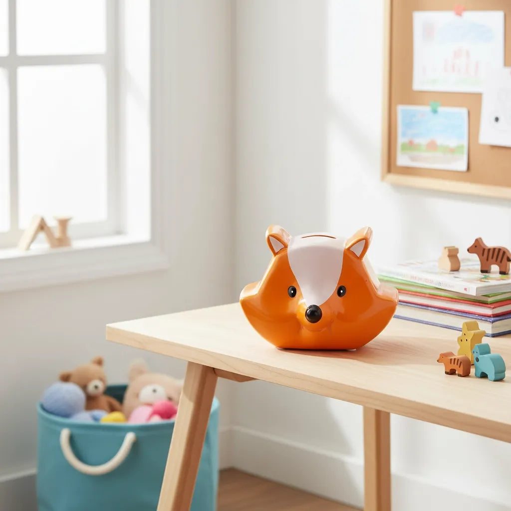 Tirelire Enfant Renard