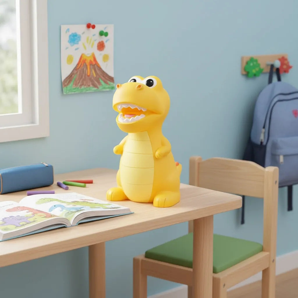 Tirelire Garçon Dinosaure