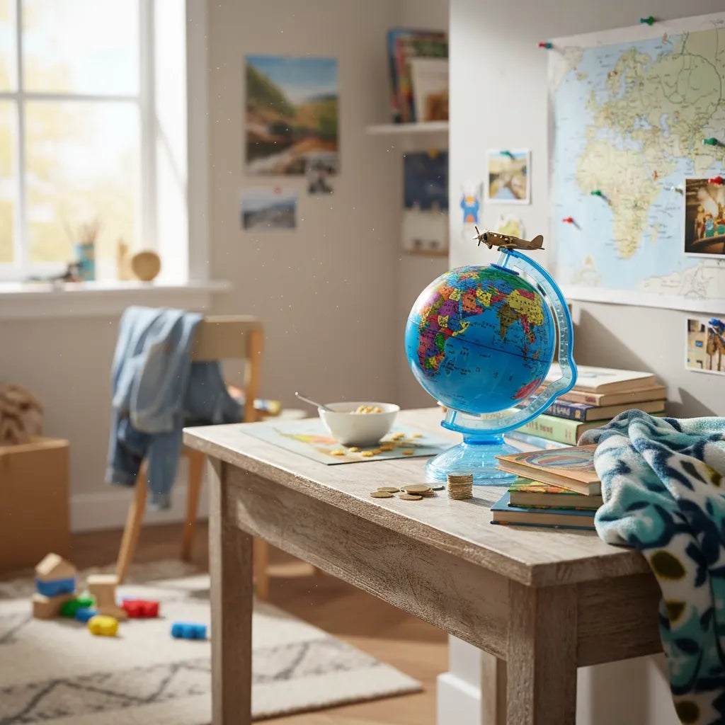 Tirelire Globe Terrestre