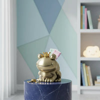 Tirelire Grenouille Couronne