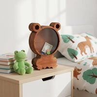 Tirelire Grenouille en Bois
