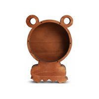 Tirelire Grenouille en Bois