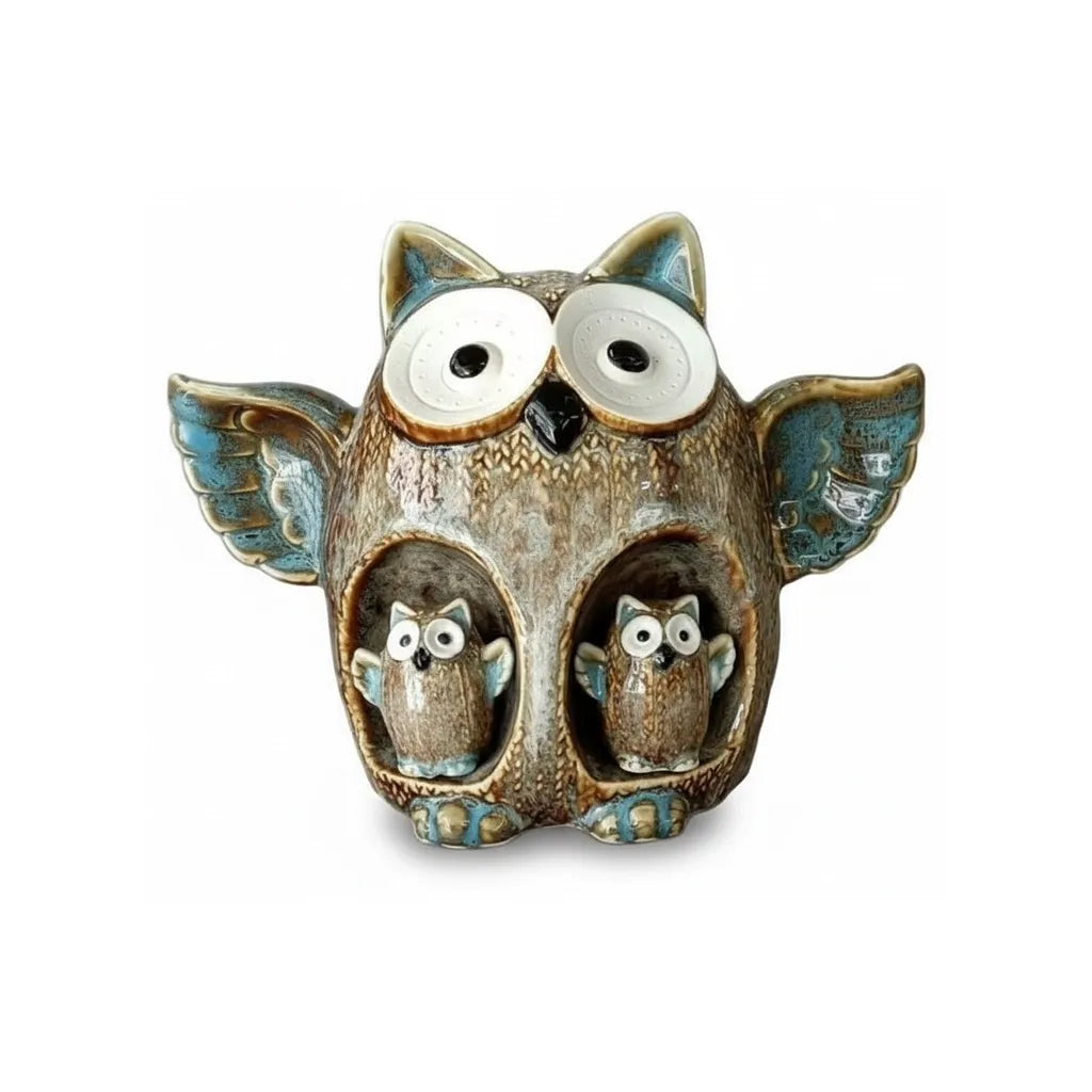 Tirelire Hibou Céramique