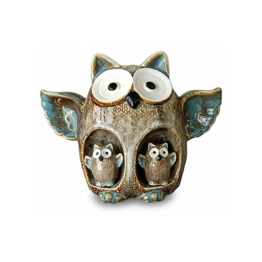 Tirelire Hibou Céramique