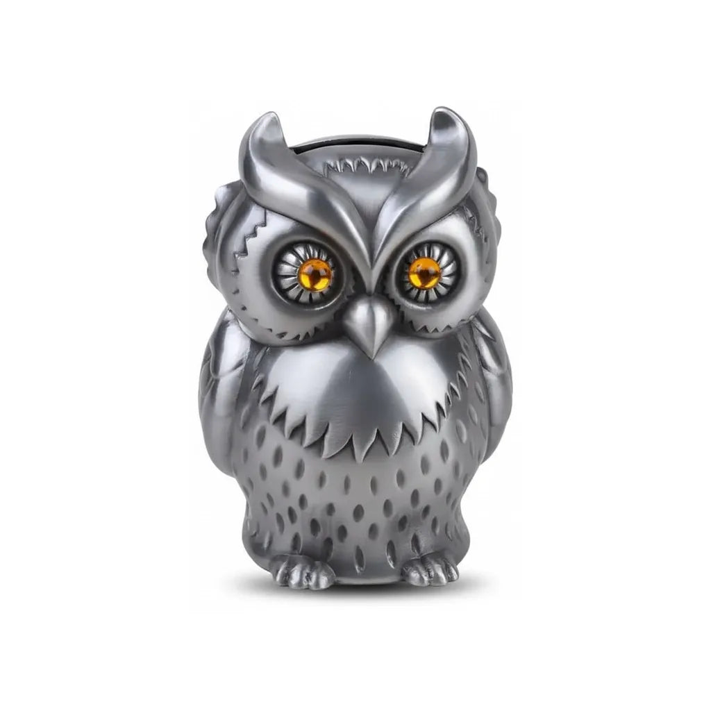 Tirelire Hibou en Métal