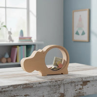 Tirelire Hippo en Bois