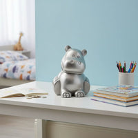 Tirelire Hippopotame Métal