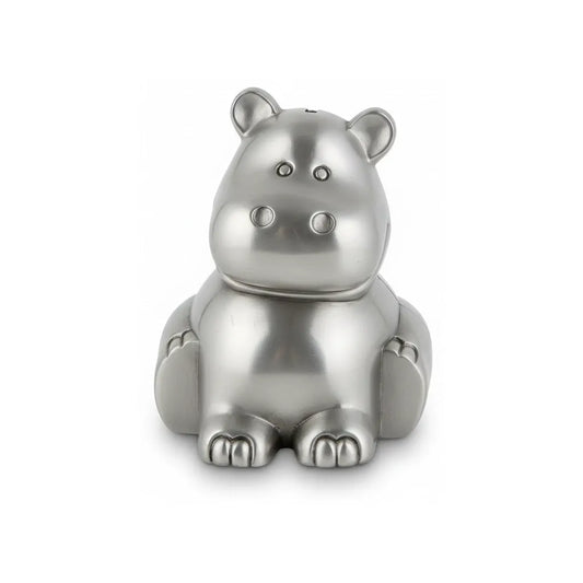 Tirelire Hippopotame Métal