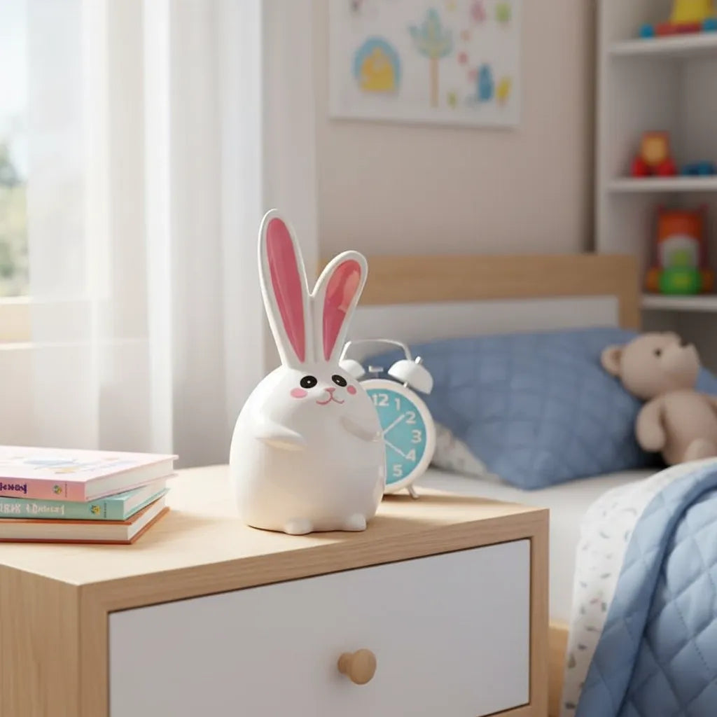 Tirelire Lapin Céramique