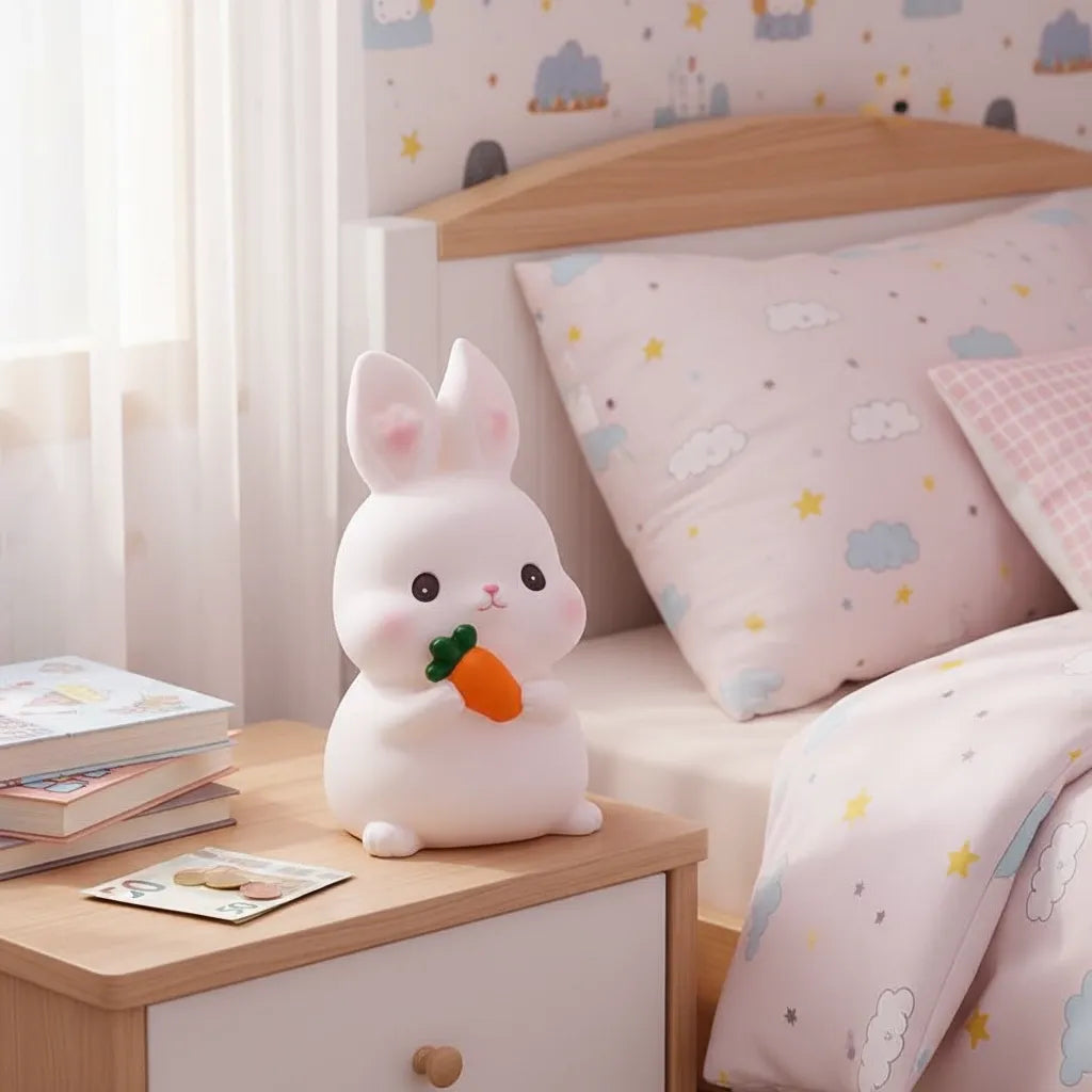 Tirelire Lapin Rose