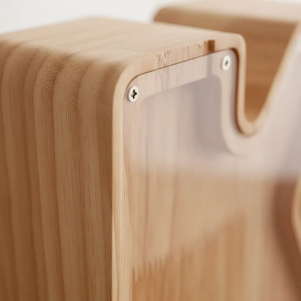 Tirelire Lettre en Bois