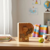 Tirelire Lettre en Bois