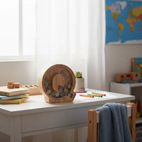 Tirelire Lettre en Bois
