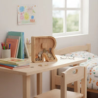 Tirelire Lettre en Bois