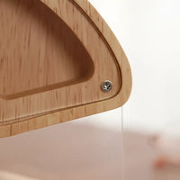 Tirelire Lettre en Bois