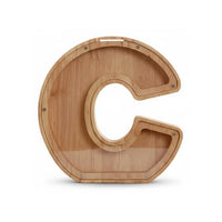 Tirelire Lettre en Bois