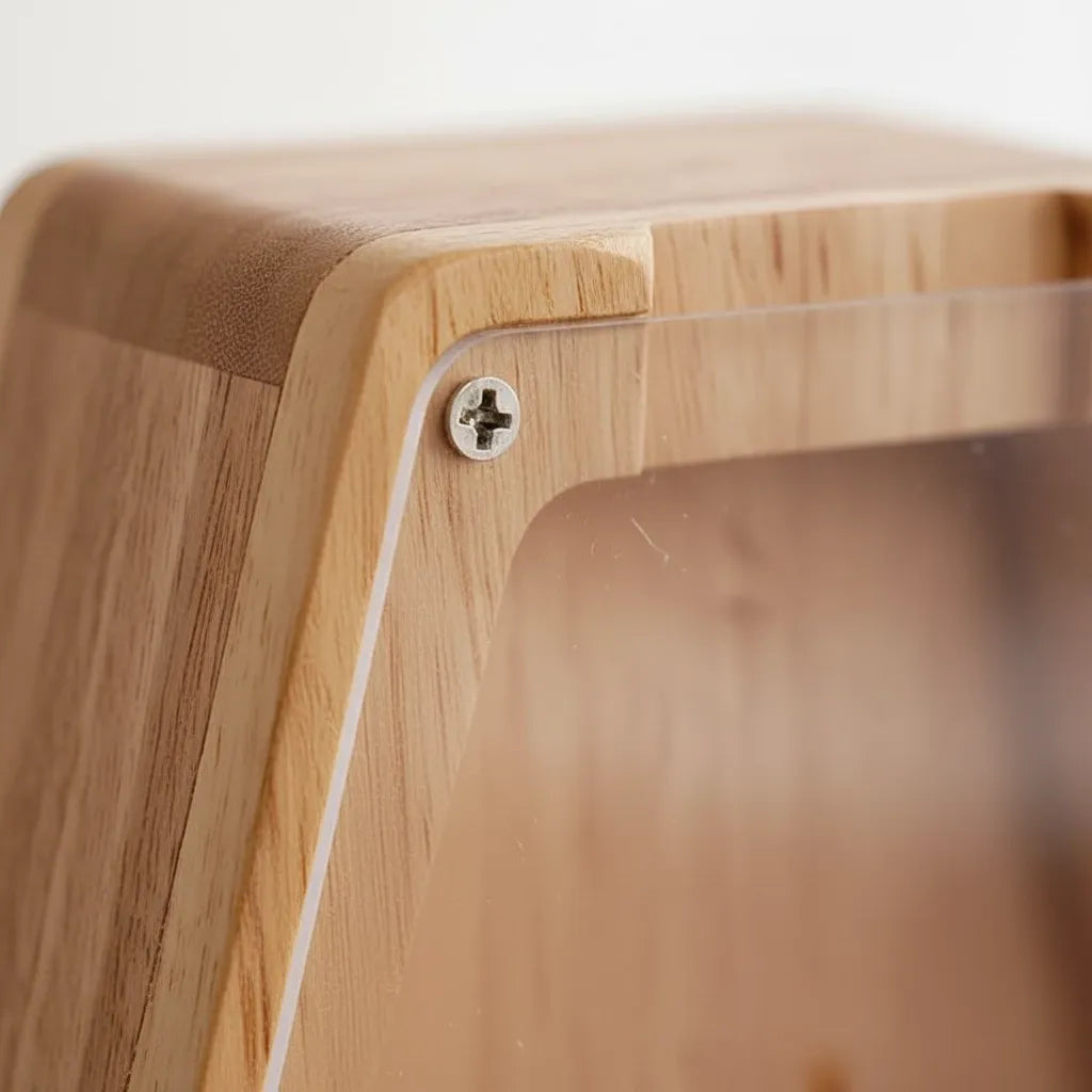 Tirelire Lettre en Bois