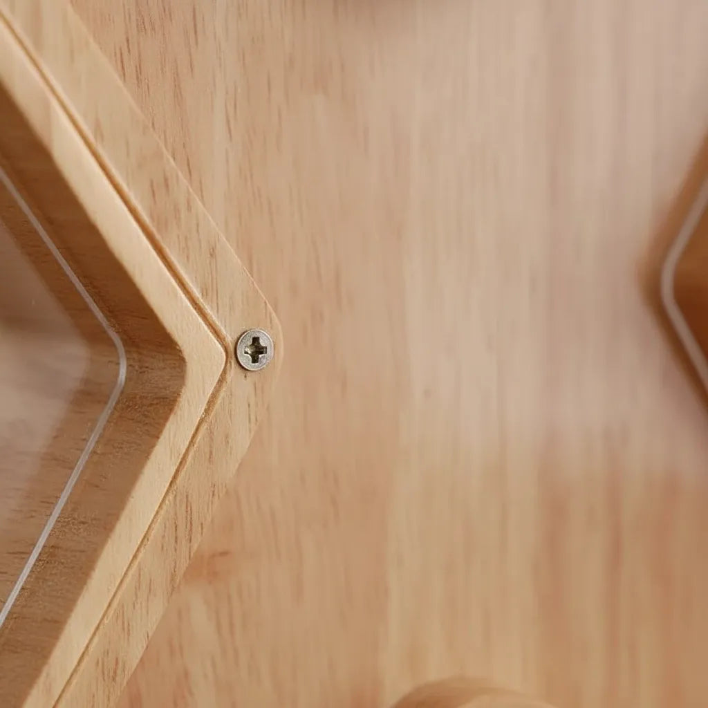 Tirelire Lettre en Bois