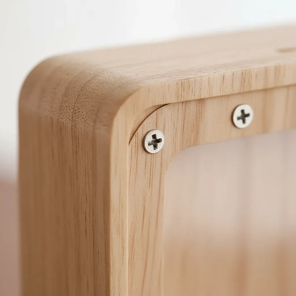 Tirelire Lettre en Bois