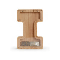 Tirelire Lettre en Bois