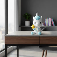 Tirelire Licorne Blanche