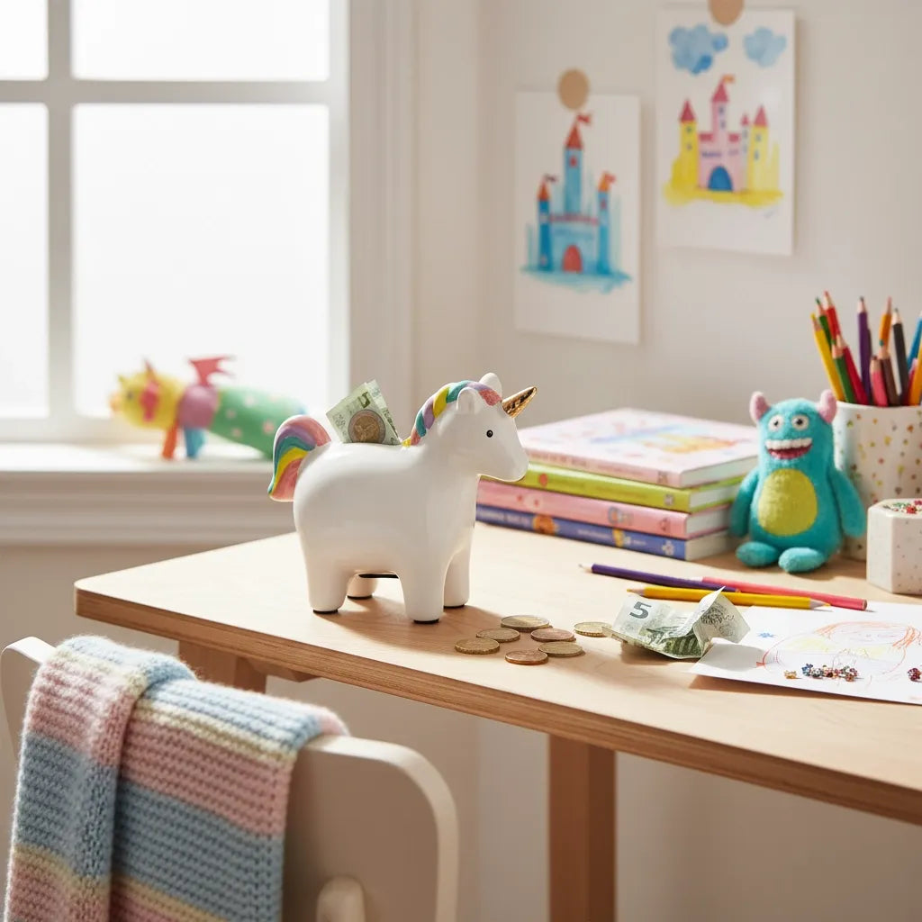 Tirelire Licorne Céramique