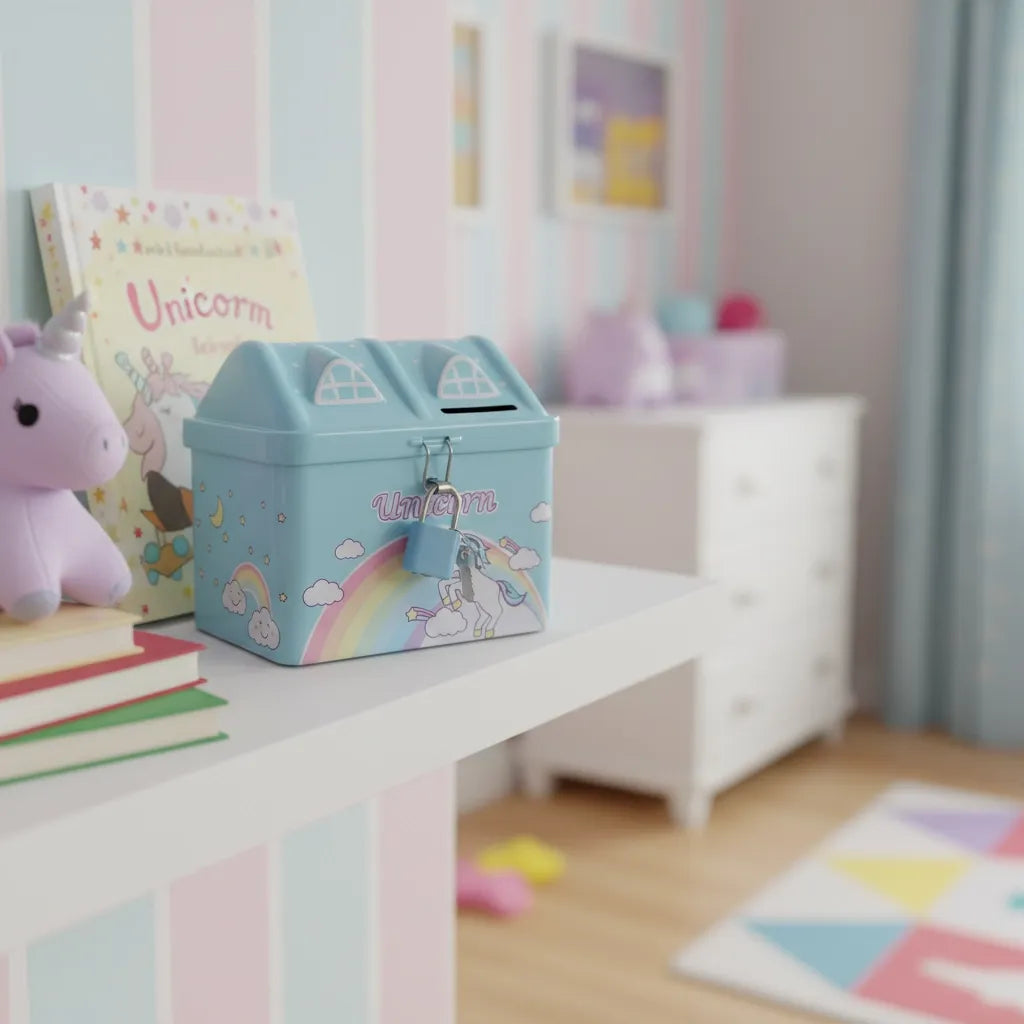 Tirelire Licorne Incassable