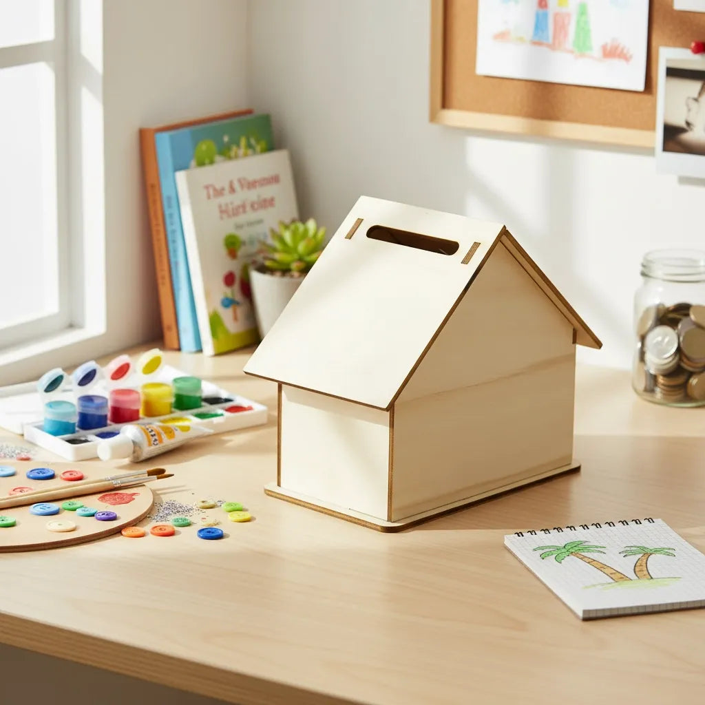 Tirelire Maison Personnalisable