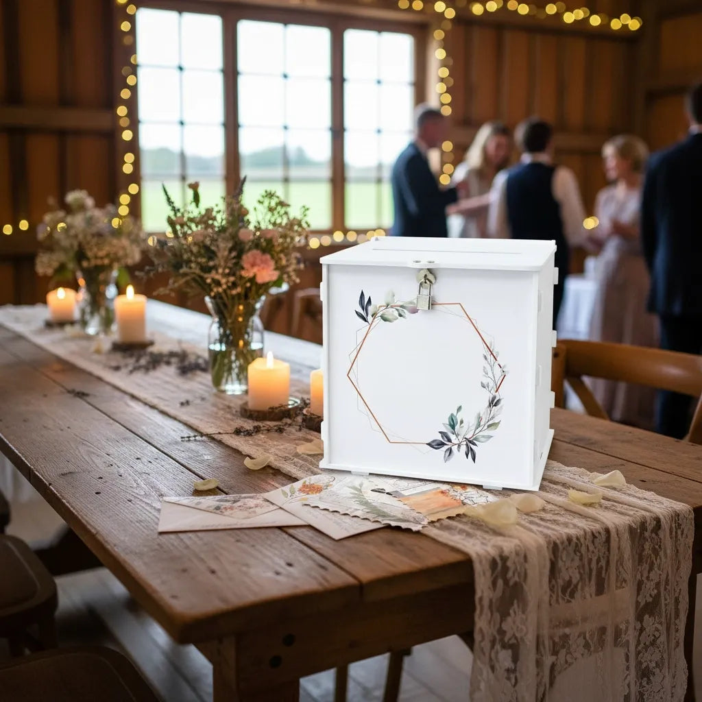 Tirelire Mariage Champêtre
