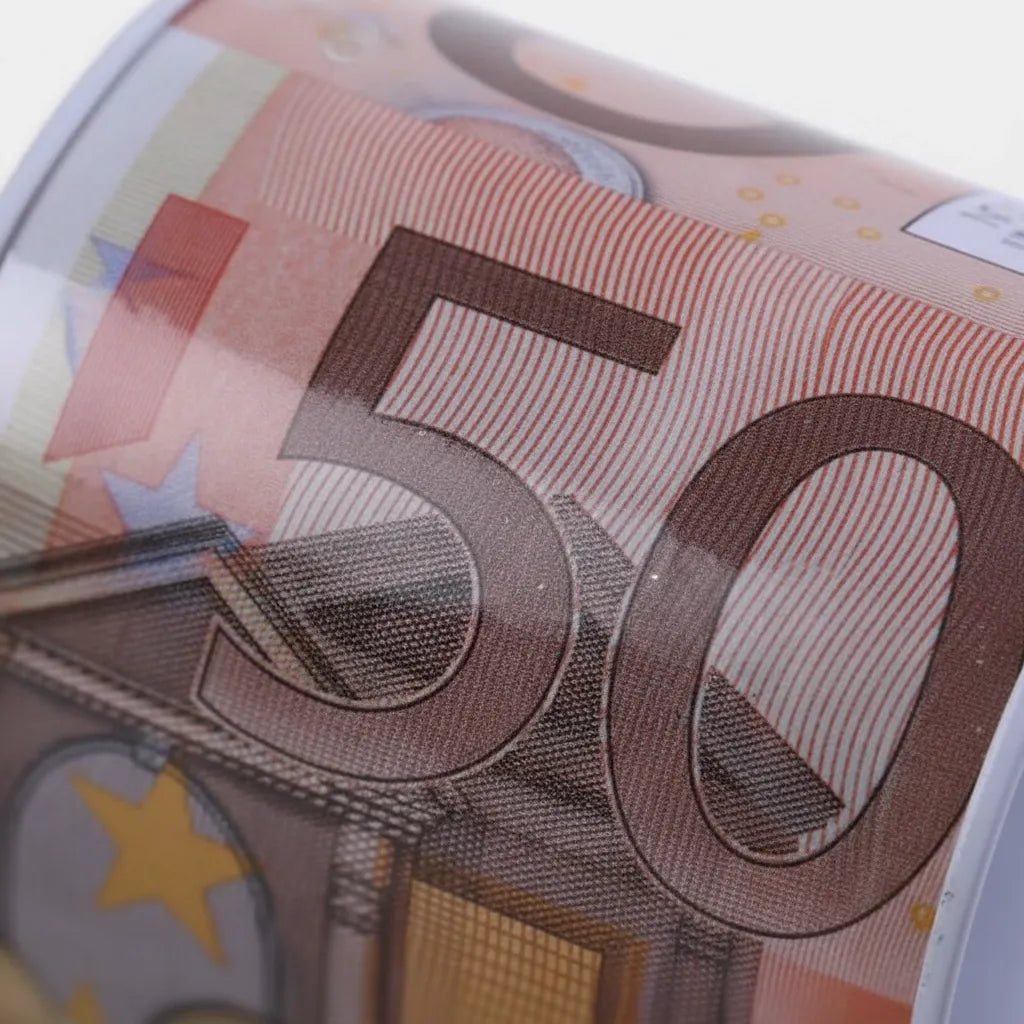 Tirelire Métal Euros