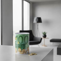Tirelire Métal Euros