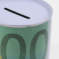 Tirelire Métal Euros