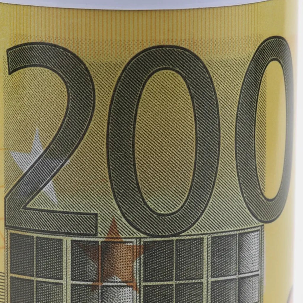 Tirelire Métal Euros