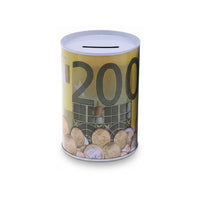 Tirelire Métal Euros