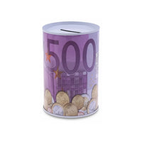 Tirelire Métal Euros