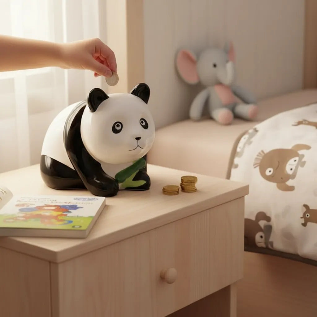 Tirelire Panda Céramique