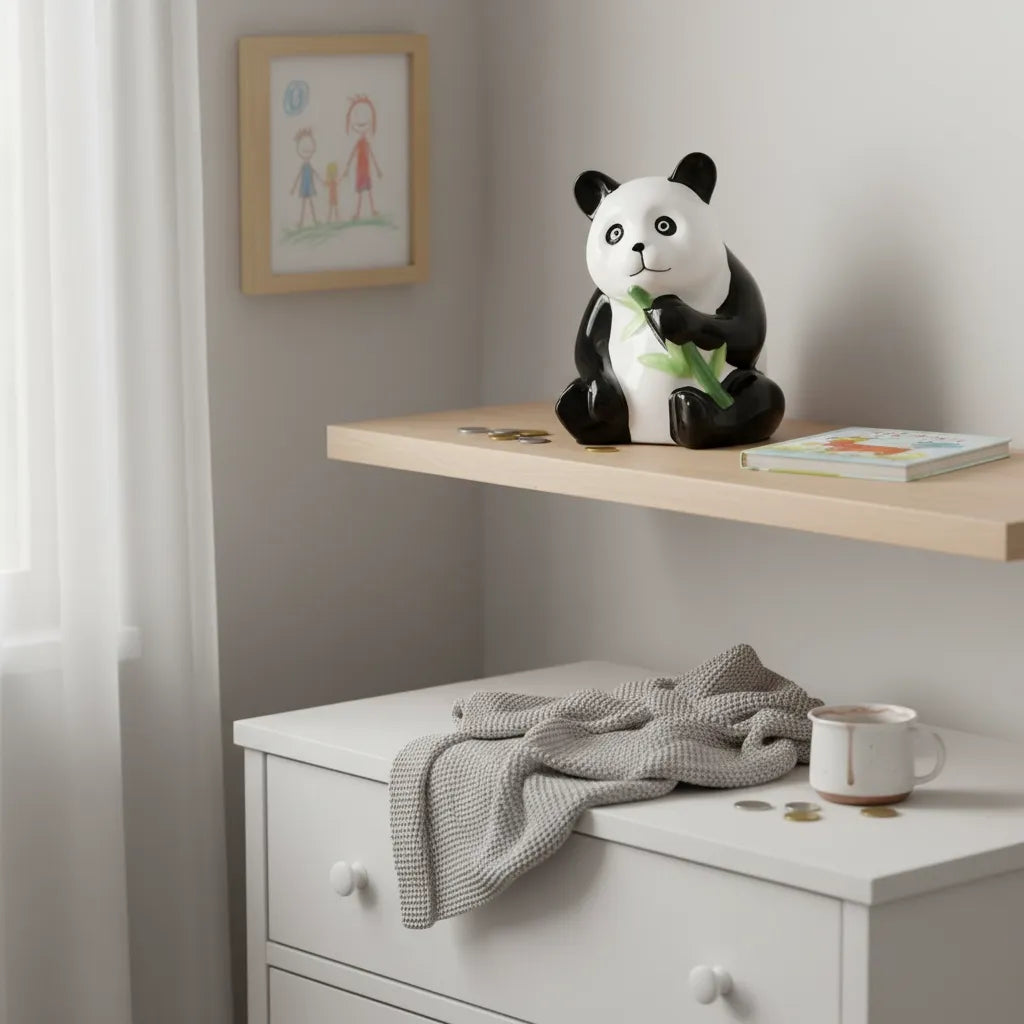 Tirelire Panda Céramique