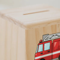 Tirelire Personnalisée Garçon en Bois