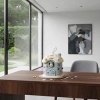 Tirelire Personnalisée Maison Lapin