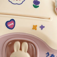Tirelire Personnalisée Maison Lapin